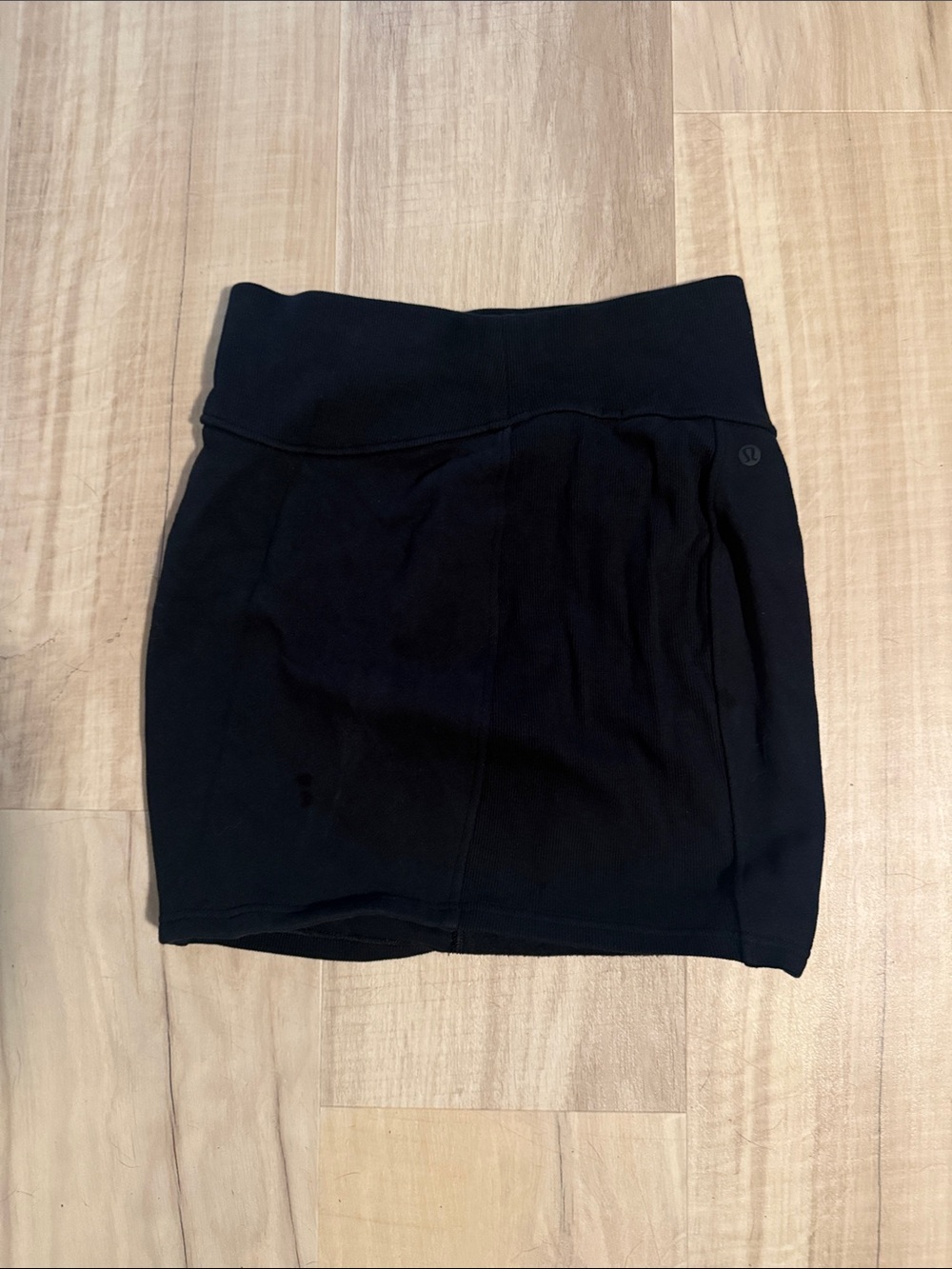 lululemon athletica Black Performance Mini Skirt